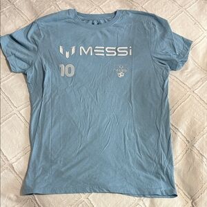Messi Light Blue Short Sleeve Tee